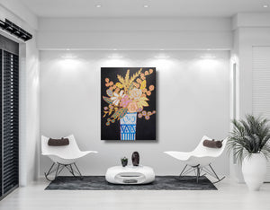 Vase of flowers